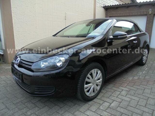 Gebraucht VW Golf Cabriolet 105 PS (77 kW) 2014 Schwarz metallic Cabrio