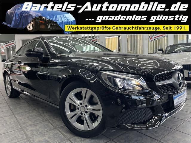 Obsidianschwarz metalliclack Gebraucht 2017 Mercedes C200 Coupé | 23.900 € (Guter Preis) - Bild 1/4
