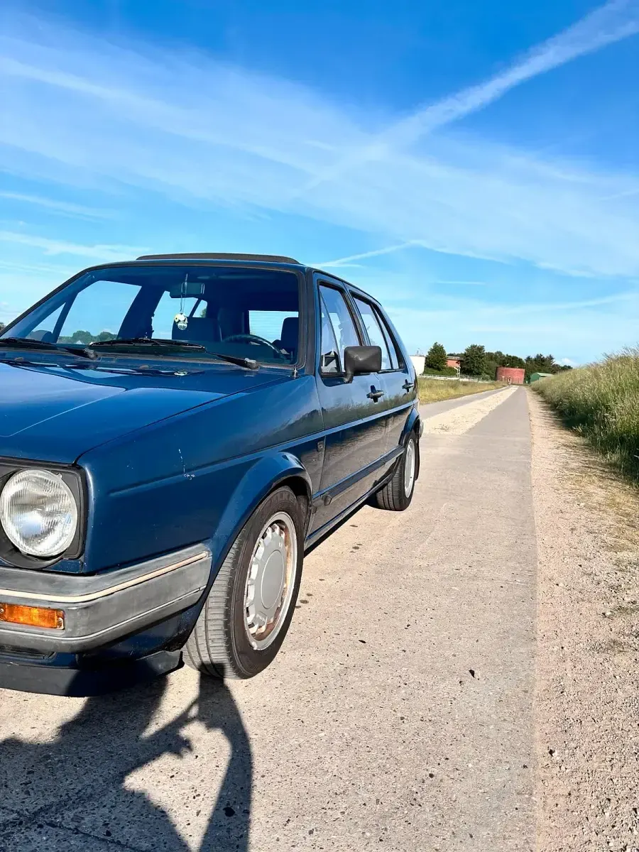Gebraucht VW Golf II 75 PS (55 kW) 1987 Blau Kleinwagen