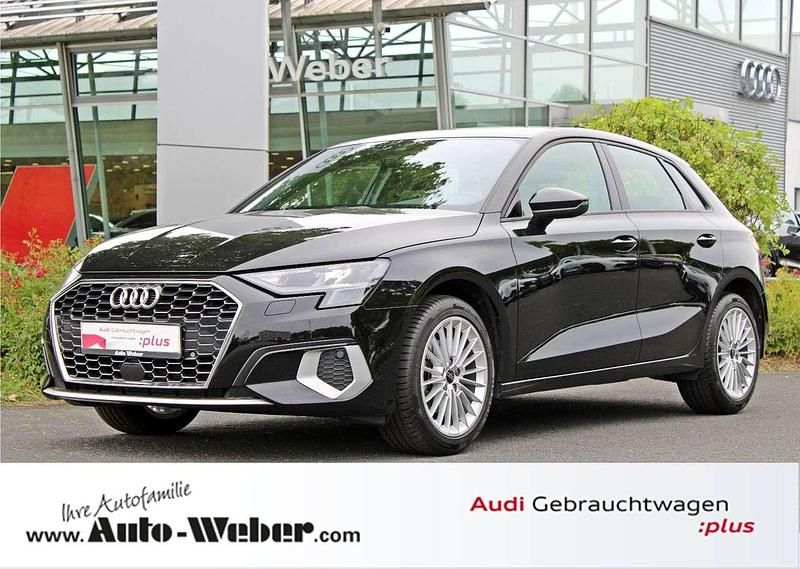 Mythosschwarz metallic Gebraucht 2024 Audi A3 Sportback Advanced Plus Kombi | 28.870 € (Guter Preis) - Bild 1/3