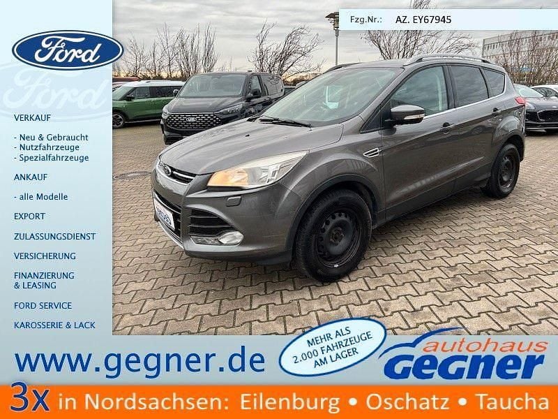 Grau Gebraucht 2014 Ford Kuga Titanium SUV | 7.440 € (Guter Preis) - Bild 1/4