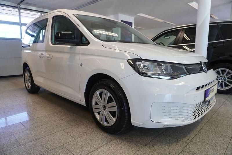 Gebraucht VW Caddy 122 PS (89 kW) 2021 Weiß Van / Kleinbus