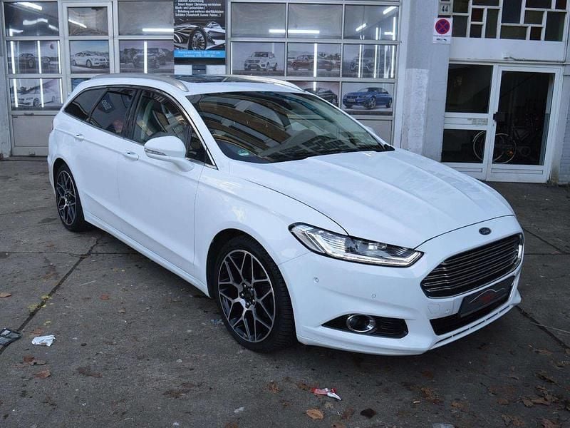 Gebraucht Ford Mondeo Titanium 179 PS (131 kW) 2017 Weiß Limousine