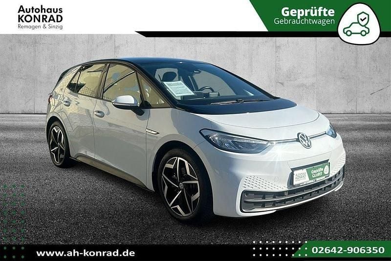 Gebraucht VW ID.3 Pro 150 kW (204 PS) 2021 Gletscherweiß metallic Kleinwagen