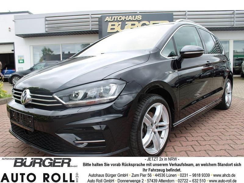Schwarz Gebraucht 2017 VW Golf Sportsvan Highline Van / Kleinbus | 15.970 € (Fairer Preis) - Bild 1/4
