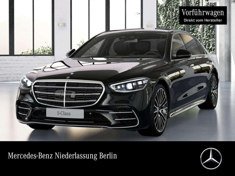 Obsidianschwarz Gebraucht 2023 Mercedes S450 AMG Limousine | 107.990 € - Bild 1/3