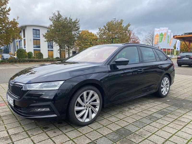 Schwarz Gebraucht 2021 Skoda Octavia Clever Kombi | 22.200 € (Fairer Preis) - Bild 1/4