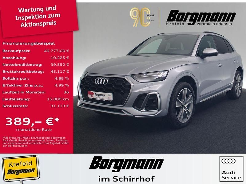 Gebraucht Audi Q5 S-Line 204 PS (150 kW) 2024 Silber SUV