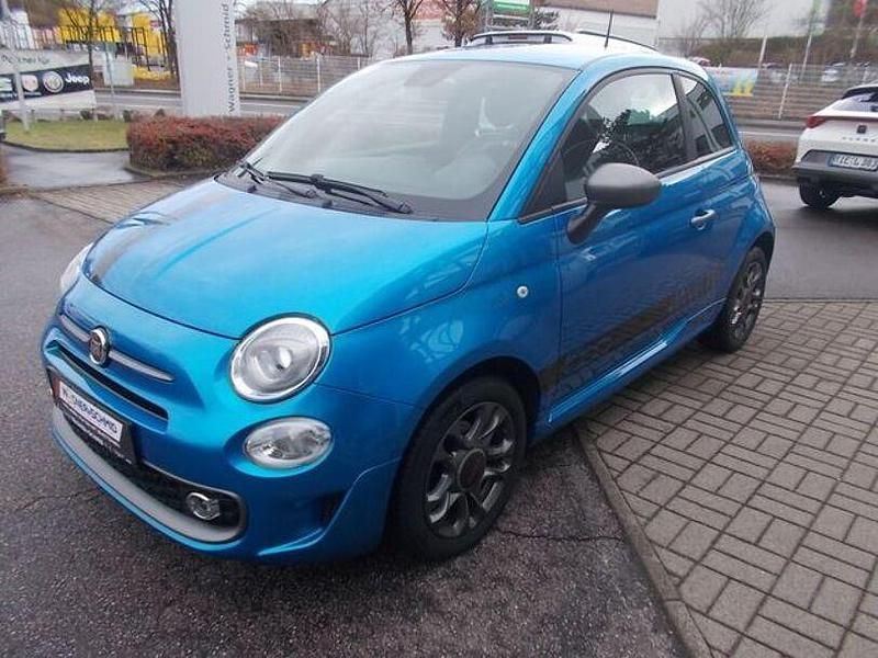 Colore esterno (italia himmelb Gebraucht 2020 Fiat 500 Sport Kleinwagen | 11.390 € (Fairer Preis) - Bild 1/4