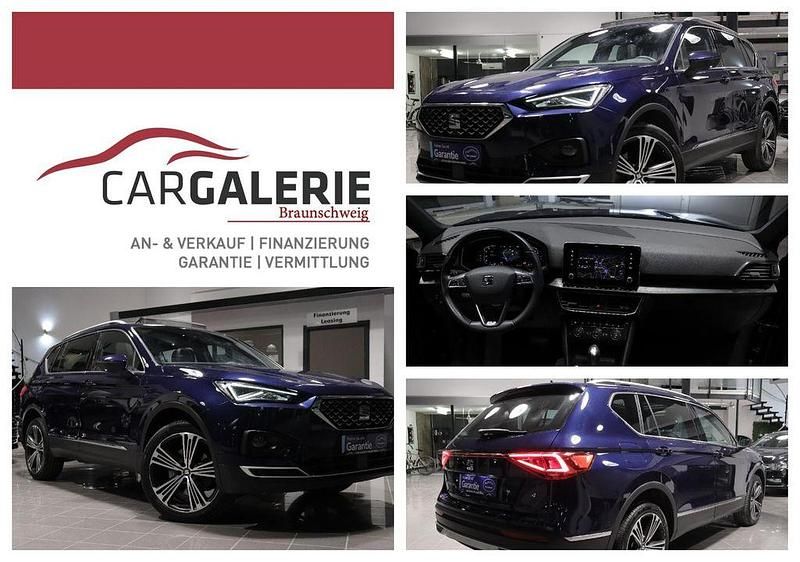 "atlantic" blau Gebraucht 2020 Seat Tarraco 4Drive SUV | 23.750 € (Superpreis) - Bild 1/4