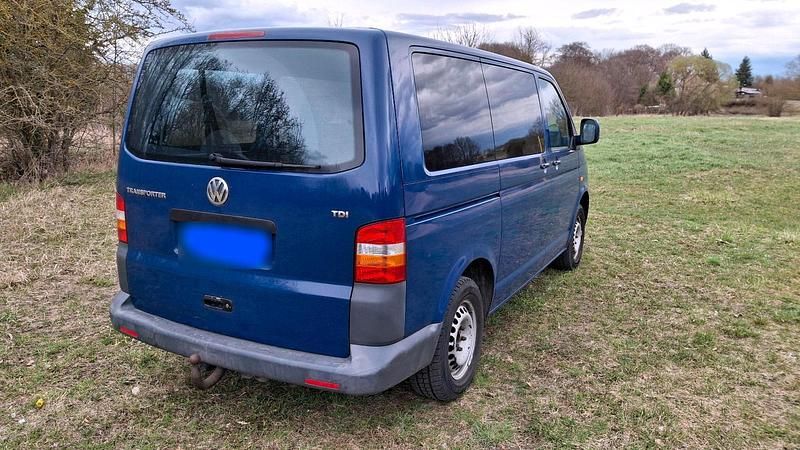 Usata VW Transporter 131 CV (96 kW) 2007 Blu Furgone