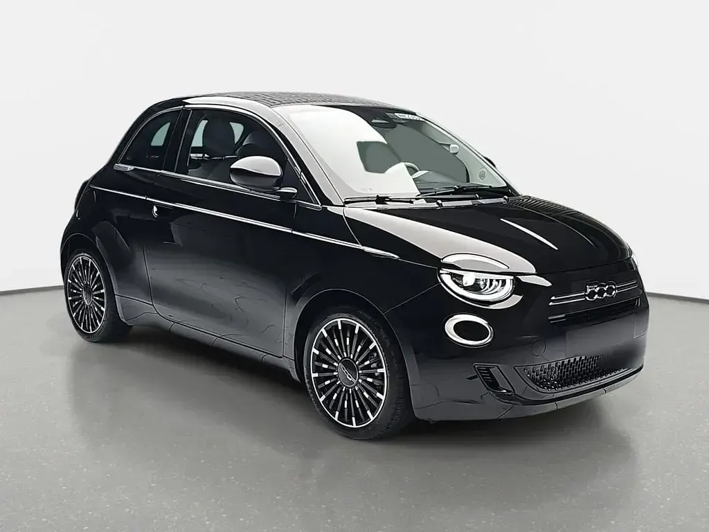 Neu Fiat 500C La Prima 65 PS (47 kW) 2026 Onyx schwarz Cabrio