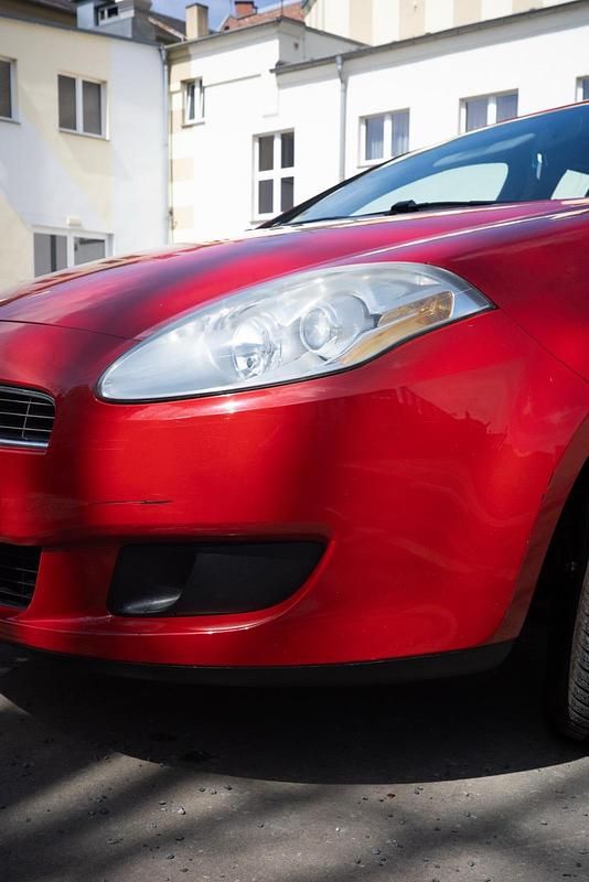 Gebraucht Fiat Bravo 2009 Rot Kleinwagen