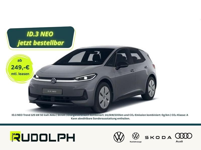 Neu VW ID.3 Trendline 125 kW (170 PS) 2026 Mondsteingrau Kleinwagen