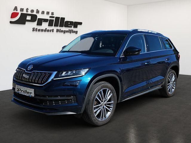 Lavablau metallic Gebraucht 2020 Skoda Kodiaq LAURIN & KLEMENT SUV | 35.900 € (Teuer) - Bild 1/4