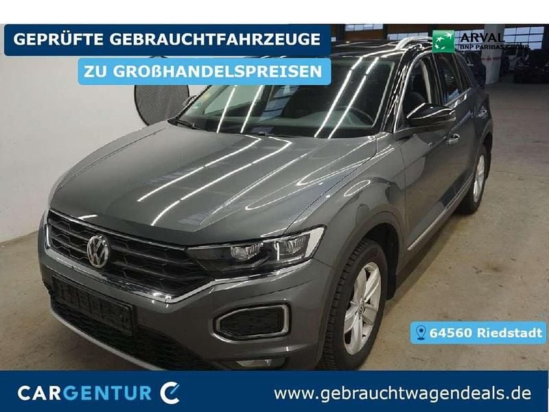 Grau Gebraucht 2019 VW T-Roc Style SUV | 18.997 € (Guter Preis) - Bild 1/2