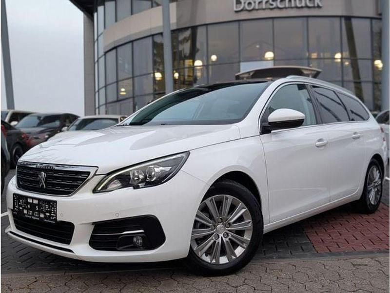 Gebraucht Peugeot 308 SW Active 132 PS (97 kW) 2018 Perlmuttweiß (metallic) Kombi