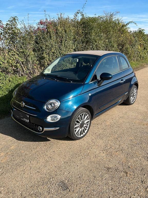 Gebraucht Fiat 500C Lounge 69 PS (50 kW) 2016 Blau Cabrio