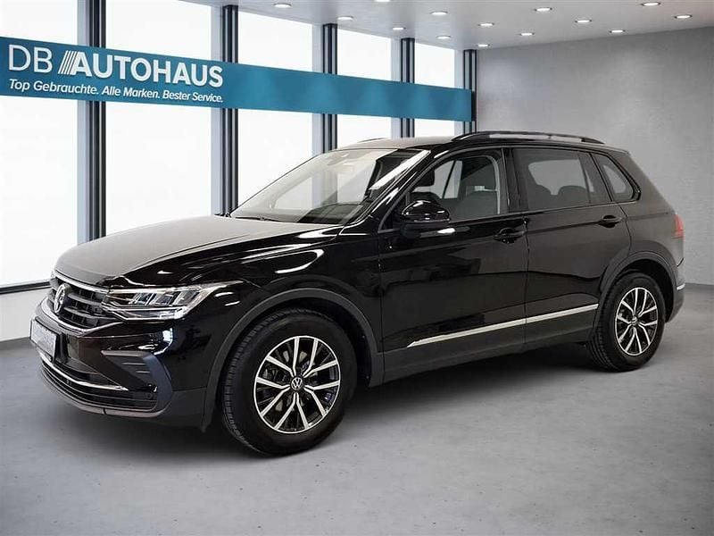 Schwarz Gebraucht 2023 VW Tiguan Life SUV | 29.870 € (Superpreis) - Bild 1/4