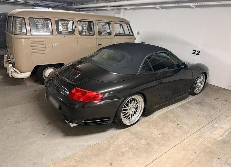 Second-hand Porsche 996 480 CP (353 kW) 2000 Negru Cabrio