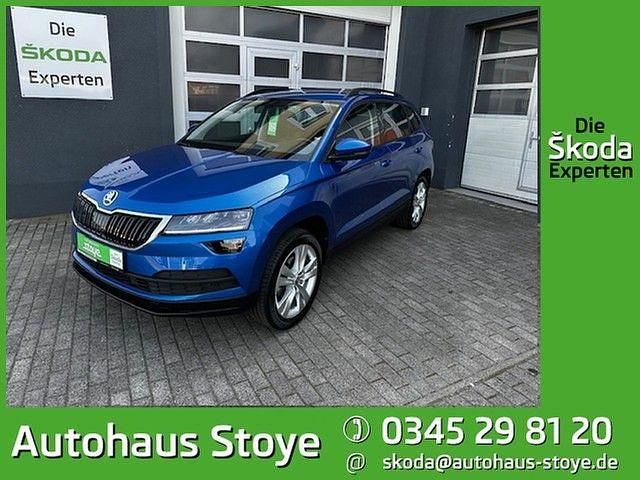 Blau Gebraucht 2021 Skoda Karoq Style SUV | 25.750 € (Fairer Preis) - Bild 1/4