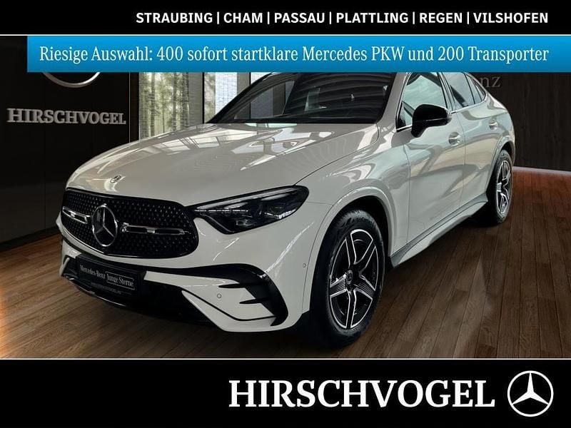Unilack polarweiß Gebraucht 2024 Mercedes GLC450 AMG line Coupé | 69.860 € (Superpreis) - Bild 1/4