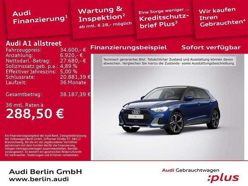 Gebraucht Audi A1 Ambiente 116 PS (85 kW) 2025 Navarrablau metallic Limousine