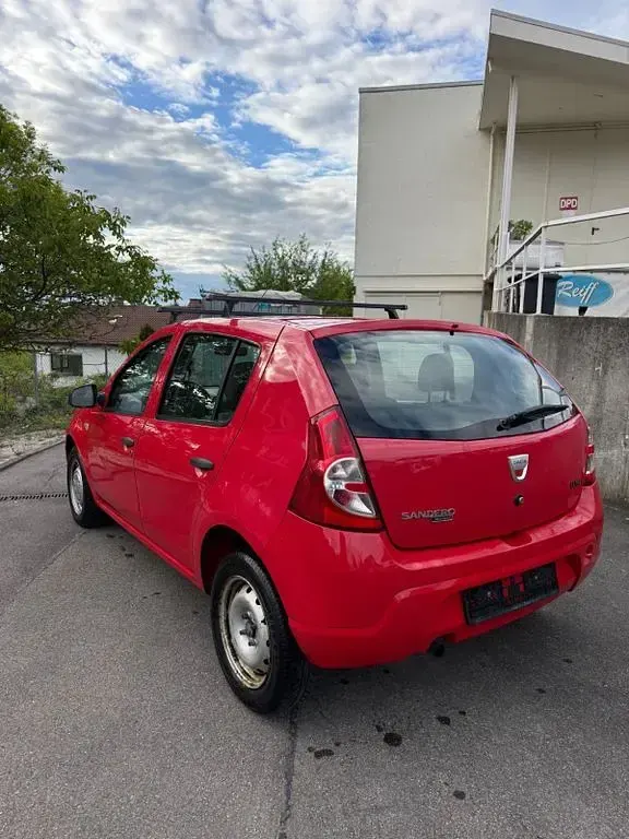 Gebraucht Dacia Sandero 75 PS (55 kW) 2008 Rot Kleinwagen