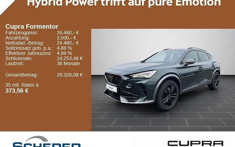 Gebraucht Cupra Formentor VZ 245 PS (180 kW) 2022 Dark camouflage metallic (metallic) SUV