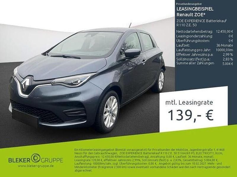 Gebraucht Renault Zoe Experience 80 kW (109 PS) 2020 Titangrau Kleinwagen