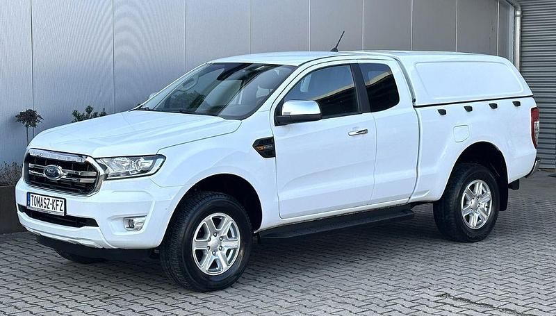 Gebraucht Ford Ranger XLT 170 PS (125 kW) 2019 Frostweiss glänzend (7vta) Pickup