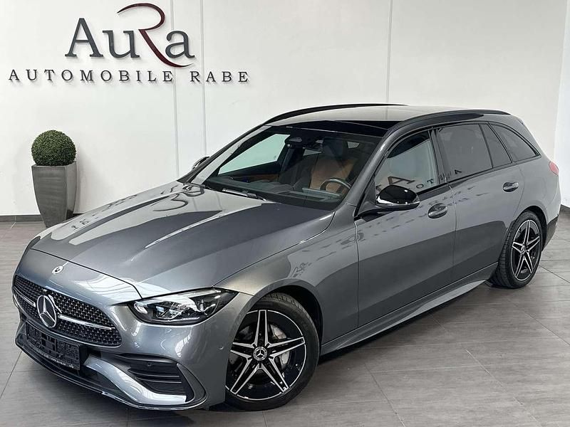 Gebraucht Mercedes C200 AMG line 163 PS (119 kW) 2022 Grau Kombi
