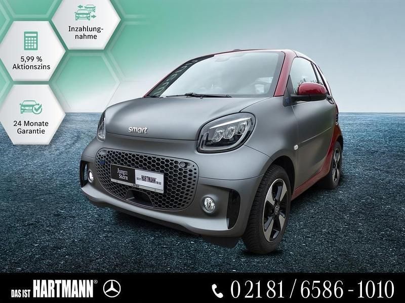 Grau Gebraucht 2024 Smart ForTwo Electric Drive Exclusive Cabrio | 18.470 € (Fairer Preis) - Bild 1/4