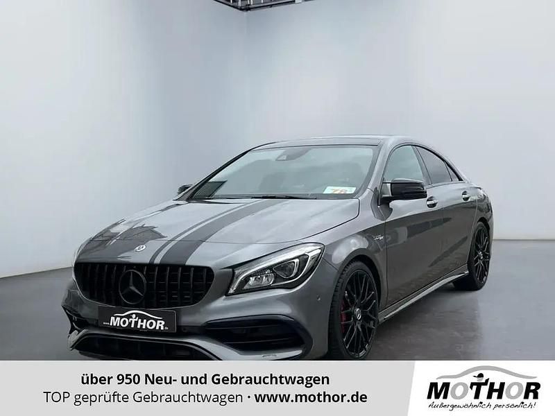 Mountaingrau met. Gebraucht 2019 Mercedes CLA45 AMG AMG Limousine | 35.820 € (Fairer Preis) - Bild 1/4