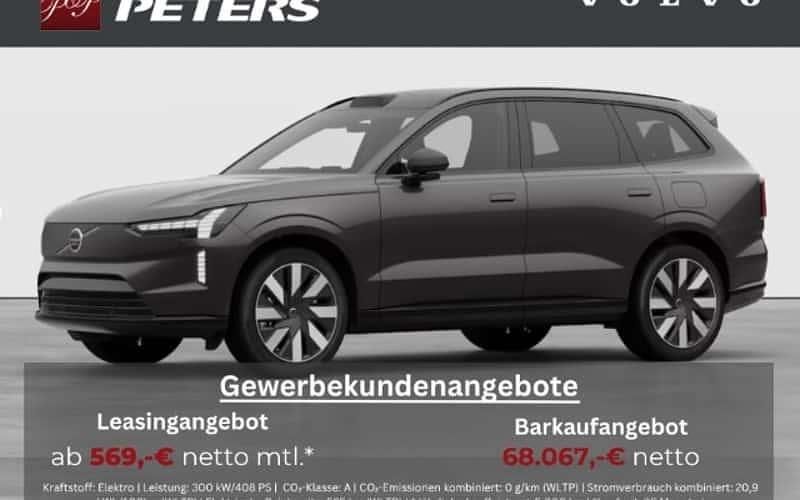 Grau Neu 2025 Volvo EX90 Ultra SUV | 80.999 € (Superpreis) - Bild 1/4