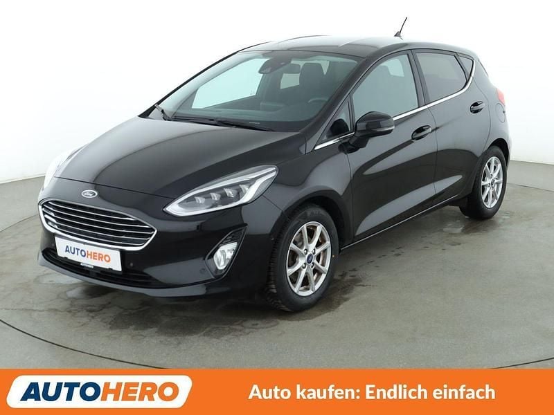 Schwarz Gebraucht 2020 Ford Fiesta Titanium X Kleinwagen | 14.490 € (Fairer Preis) - Bild 1/3