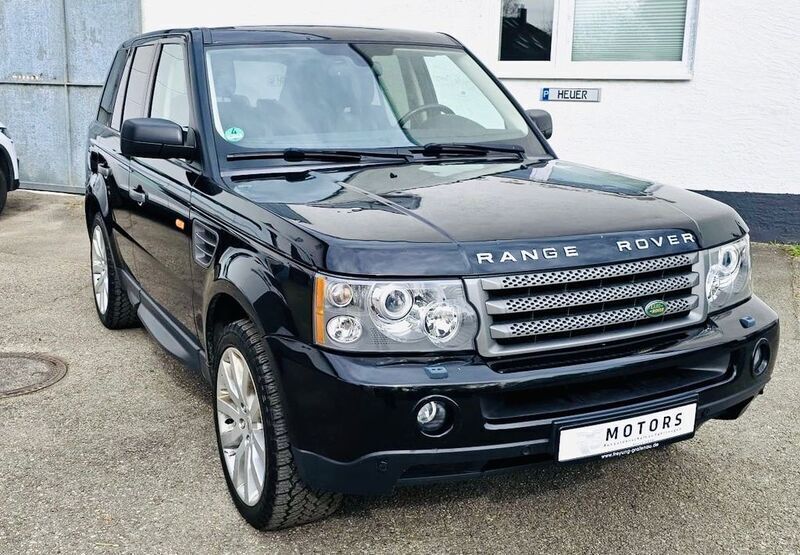 Schwarz Gebraucht 2008 Land Rover Range Rover Sport HSE SUV | 8.990 € (Guter Preis) - Bild 1/4