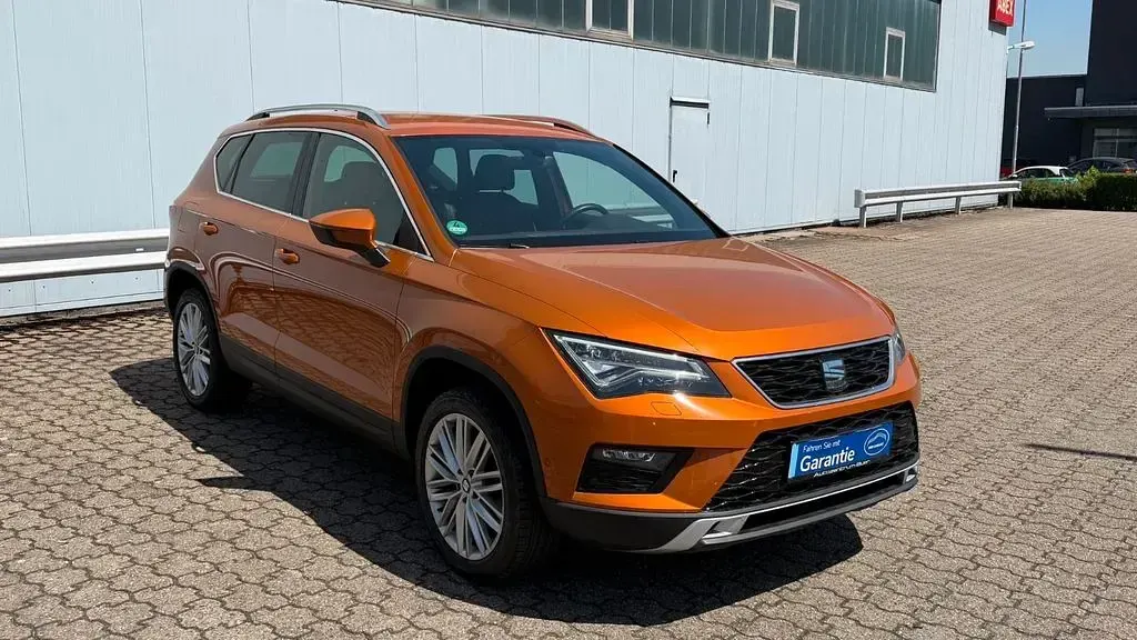 Używany Seat Ateca XCELLENCE 150 KM (110 kW) 2018 Pomarańczowy SUV