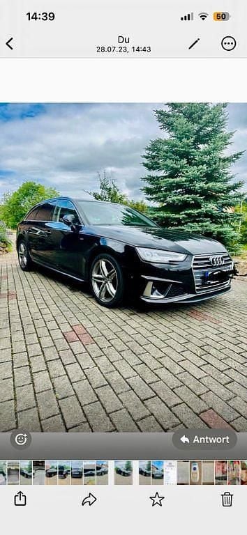 Gebraucht Audi A4 S-Line 231 PS (169 kW) 2019 Schwarz Kombi