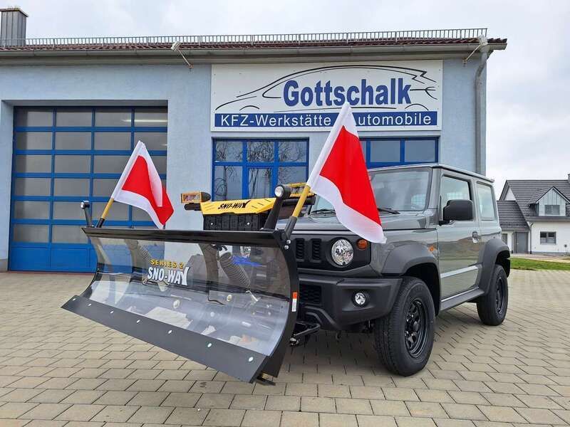 Medium grau Gebraucht 2022 Suzuki Jimny SUV | 51.590 € - Bild 1/4
