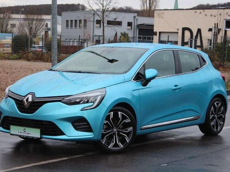 Celadon blue Gebraucht 2021 Renault Clio V Intens Limousine | 15.690 € (Guter Preis) - Bild 1/4
