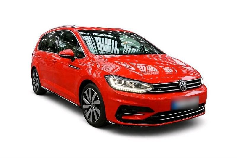 Gebraucht VW Touran 190 PS (139 kW) 2017 Orange Van / Kleinbus