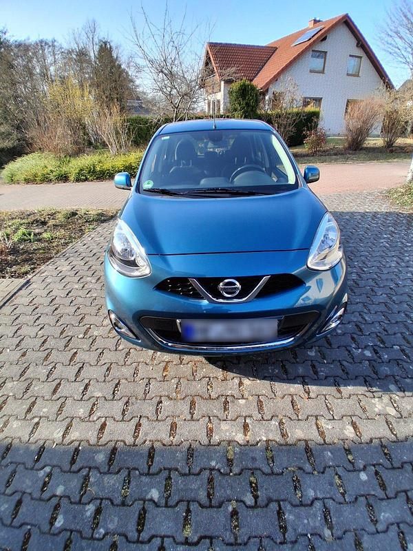 Gebraucht Nissan Micra 80 PS (58 kW) 2017 Blau Kleinwagen