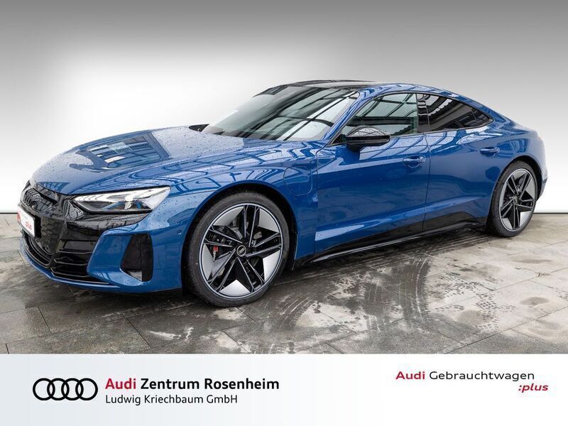 Ascariblau Gebraucht 2023 Audi RS e-tron GT Sport Limousine | 89.880 € (Fairer Preis) - Bild 1/4