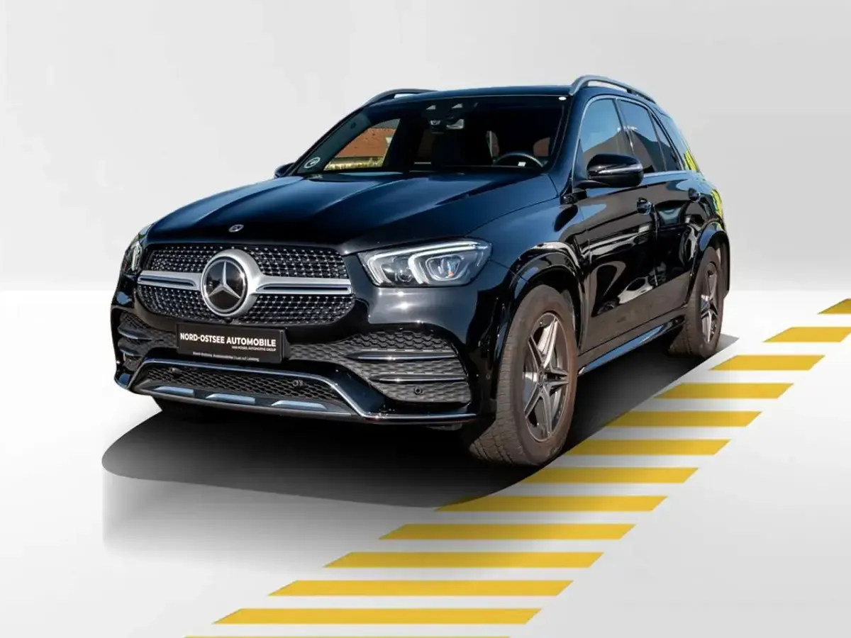 Gebraucht Mercedes GLE350 AMG 194 PS (142 kW) 2024 Metalliclack obsidianschwarz SUV