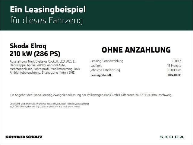Schwarz Neu 2025 Skoda Elroq SUV | 43.880 € (Guter Preis) - Bild 1/1
