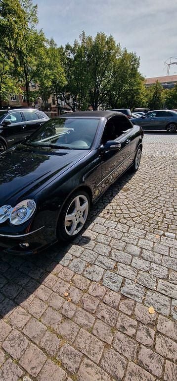 Schwarz Gebraucht 2008 Mercedes CLK280 Sport Edition Cabrio | 13.900 € (Fairer Preis) - Bild 1/4