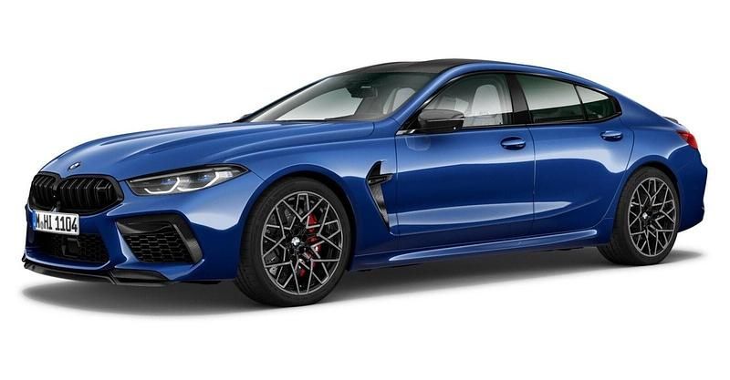 Blau Gebraucht 2024 BMW M8 Competition Edition Coupé | 119.968 € (Teuer) - Bild 1/4