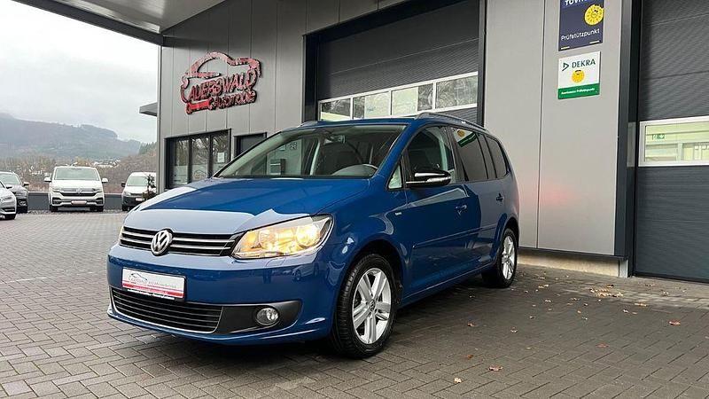 Gebraucht VW Touran Match 105 PS (77 kW) 2012 Blau Van / Kleinbus
