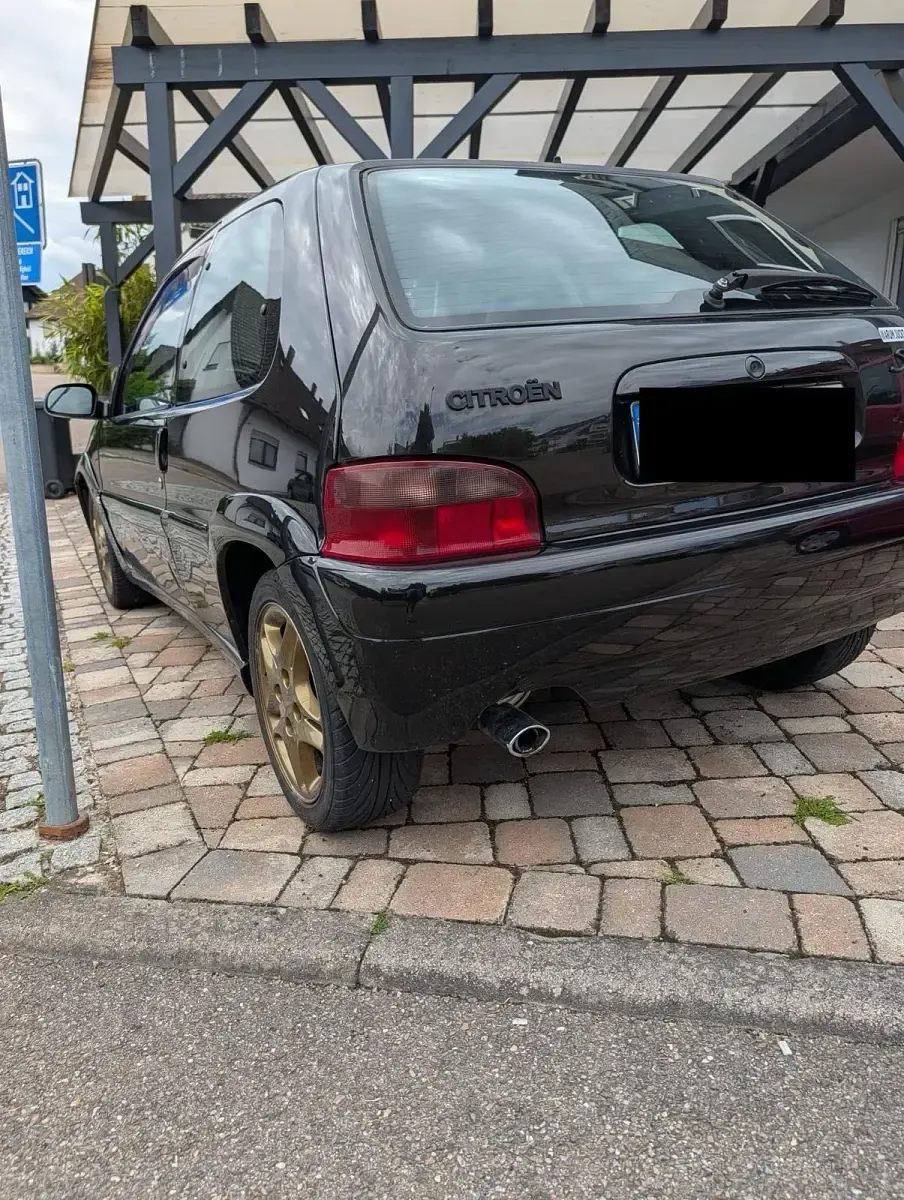 Gebraucht Citroën Saxo 75 PS (55 kW) 1999 Schwarz Kleinwagen
